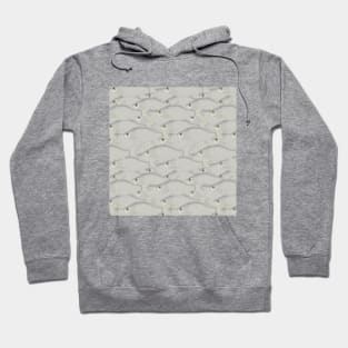 School of Fish Pattern Hoodie